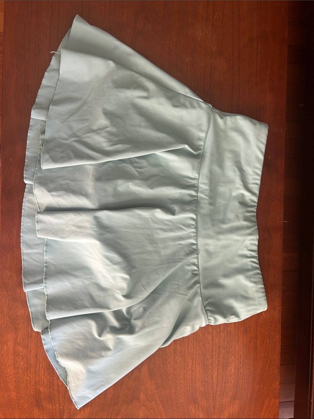 Women’s Light Blue Pleated Skort